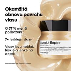 Loreal Professionnel Intenzívne regeneračná maska pre poškodené vlasy Serie Expert Absolut Repair Gold Quinoa + Protein ( (Objem 250 ml)