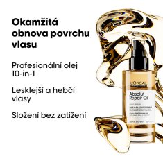 Loreal Professionnel Multifunkčný olejová bezoplachová starostlivosti s proteínom a zlatou quinoa pre suché a poškodené v (Objem 90 ml)