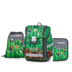 Oxybag Školský set 3ks Premium Light Playworld