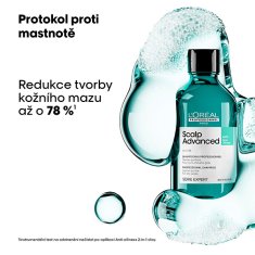 Loreal Professionnel Čistiaci šampón pre mastnú pokožku hlavy Scalp Advanced (Anti Oiliness Dermo Purifier Shampoo) (Objem 500 ml)