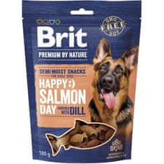 Brit Premium Nature Dog Semi Snack Salmon & Dill 180g