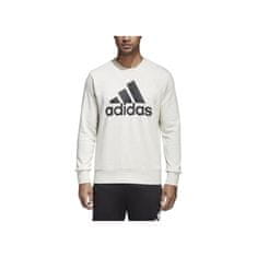 Adidas Mikina biela 188 - 193 cm/XXL Ess Big Logo Crew