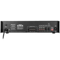 Omnitronic MA-120P, 100V mixážny zosilňovač, MP3/USB/SD/BT, 120W