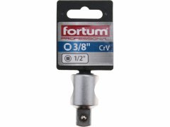 Fortum Adaptér z 3/8'' na 1/2'' s otvorom pre trhák