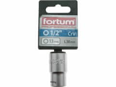 Fortum Kľúč nástrčný, 13mm, 1/2”, FORTUM