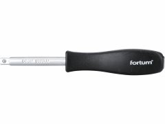 Fortum Nadstavec s rukoväťou, 1/4”, dĺžka 150mm, FORTUM