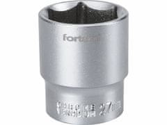 Fortum Kľúč nástrčný, 27mm, 1/2”, FORTUM