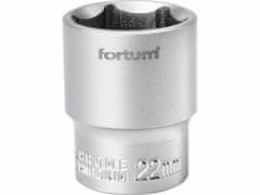 Fortum Kľúč nástrčný, 22mm, 1/2”, FORTUM