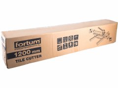 Fortum Rezačka na dlažbu kompaktná, 1200mm, 25 priemyselných ložísk, FORTUM