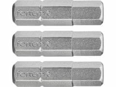 Fortum Bit imbus 3ks, H 5x25mm, S2, FORTUM