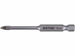 Extol Premium Vrták do skla a keramiky 5mm, šesťhranná 1/4" stopka, EXTOL PREMIUM