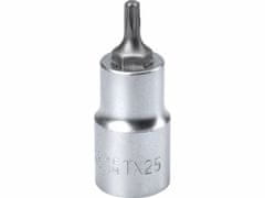 Fortum Hlavica zástrčná TORX, TX25, 1/2”, FORTUM