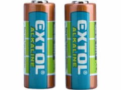 Extol Energy Batéria alkalická 2ks, 12V, typ 23A, EXTOL ENERGY