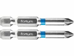 Fortum Bit krížový 2ks, PZ 1x50mm, S2, FORTUM