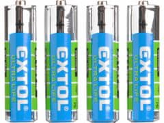 Extol Energy Batéria zink-chloridová 4ks, 1,5V, typ AA, EXTOL ENERGY