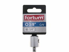 Fortum Adaptér z 3/8'' na 1/4'' s otvorom pre trhák