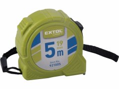 Extol Craft Meter zvinovací 5m, šírka pásu 19mm, bočná brzda, EXTOL CRAFT