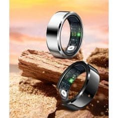 Aligator Chytrý prsten Smart Ring Black velikost 10