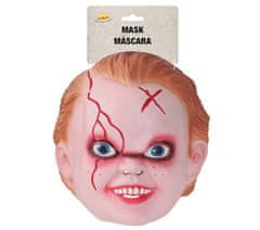 Guirca Halloweenska Maska Bábika Chucky latex