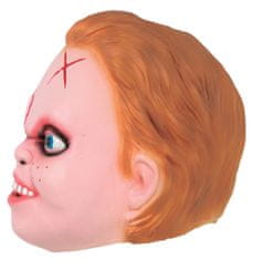 Guirca Halloweenska Maska Bábika Chucky latex