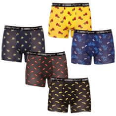 Lee Cooper 5PACK pánske boxerky viacfarebné (LCU3200700E-1763083) - veľkosť XXL