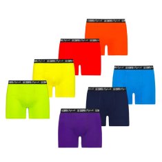 Lee Cooper 7PACK pánske boxerky viacfarebné (PO41107-mix) - veľkosť XL