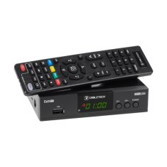 Cabletech URZ0338A DVB-T2 H.265 HEVC tuner čierna