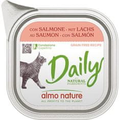 Almo Nature Daily Menu cat van. losos 100g