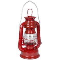 Pronett  XJ3891 Petrolejová lampa 19 cm červená