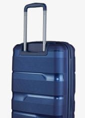 V&V TRAVEL Príručný kufor 55cm Metallo Blue