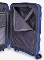 V&V TRAVEL Príručný kufor 55cm Metallo Blue