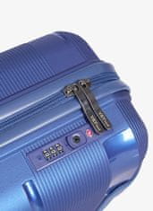 V&V TRAVEL Príručný kufor 55cm Metallo Blue