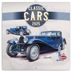 Poznámkový kalendár Classic Cars - Václav Zapadlík, 2025