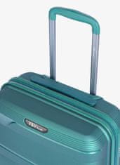 V&V TRAVEL Veľký kufor 75cm Metallo Green