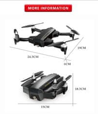 QST K2- GPS dron s Optical Flow a bezkefovými motormi