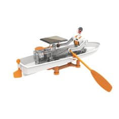 PlaySTEM PLAYSTOM Dual Power Solar Rowboat