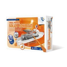 PlaySTEM PLAYSTOM Dual Power Solar Rowboat