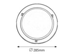 Rabalux Rabalux stropné svietidlo Ufo E27 1x MAX 60W chrómová 5113