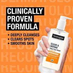 Neutrogena Čistiaci gél Clear & Defend (Daily Face Wash) 200 ml