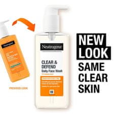 Neutrogena Čistiaci gél Clear & Defend (Daily Face Wash) 200 ml