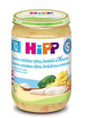 HiPP Cestoviny s morkou rybou, brokolicou a smotanou 220 g, od 10. mesiaca