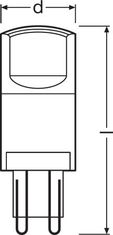 Osram OSRAM PARATHOM PIN CL 40 non-dim 3,8W / 827 G9