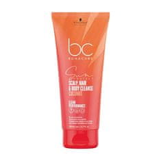 Schwarzkopf Prof. Ochranný šampón 3v1 Bonacure Sun Protect (Scalp, Hair & Body Cleanse) 200 ml