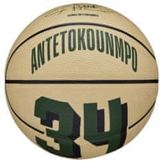 Wilson Lopty basketball béžová 3 Nba Player Icon Giannis Antetokounmpo Mini