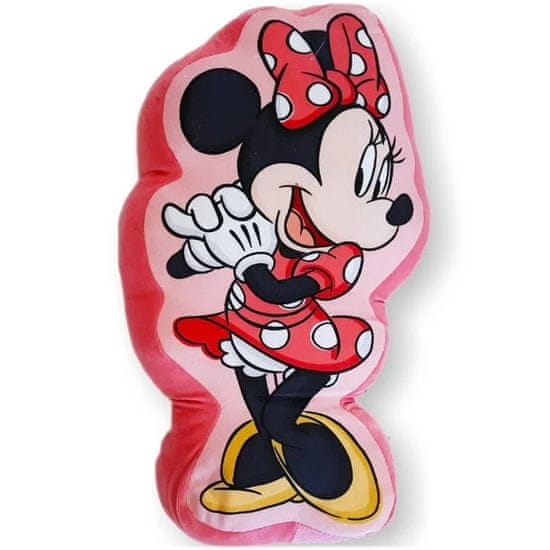 SETINO Tvarovaný 3D vankúš veselá Minnie Mouse - Disney