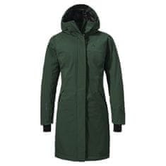 Schöffel Bundy univerzálne zelená L Winter-parka Urban Insulated Coat Style Gregale Wms