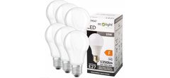 ECOLIGHT 6X E27 LED žiarovka 15W 1350lm neutrálna biela 4000K 20000h 230V