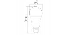 ECOLIGHT 6X E27 LED žiarovka 15W 1350lm neutrálna biela 4000K 20000h 230V