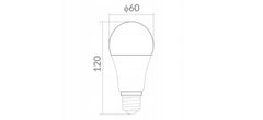 ECOLIGHT 10x LED žiarovka E27 15W 1350lm neutrálna biela 4000K 20000h 230V