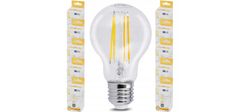 Anlux 10x LED žiarovka E27 - 8W - 1120lm - teplá biela